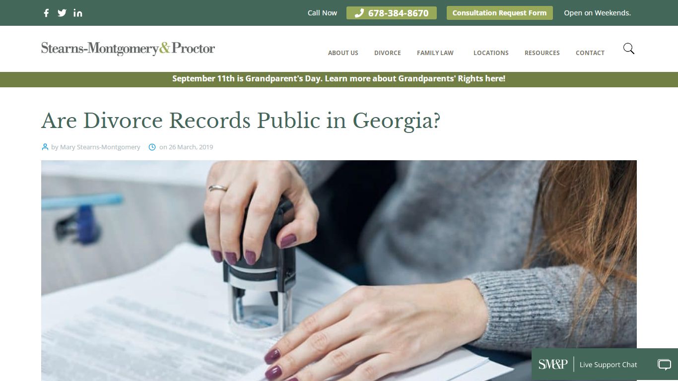 Are Divorce Records Public in Georgia? - Stearns Law